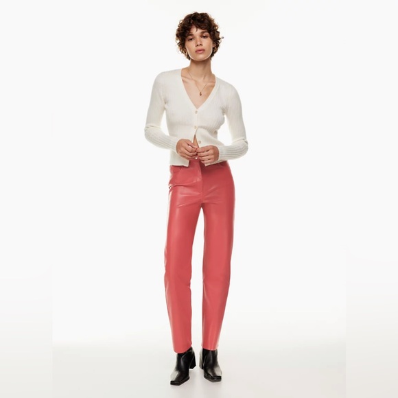 Wilfred Pants - NWT! Wilfred The Melina Pant in Rosy Red, Size 8